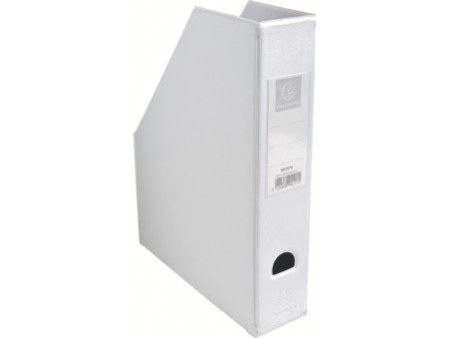EXACOMPTA Porte-revues, A4, carton, 70 mm, blanc