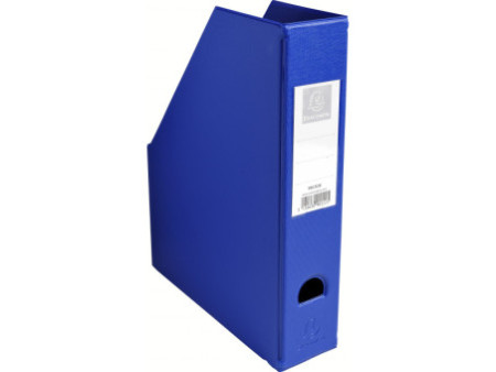 EXACOMPTA Porte-revues, A4, carton, 70 mm, bleu