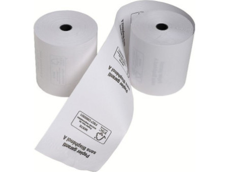 EXACOMPTA Bobines thermiques pour caisses, 80 mm x 76 m