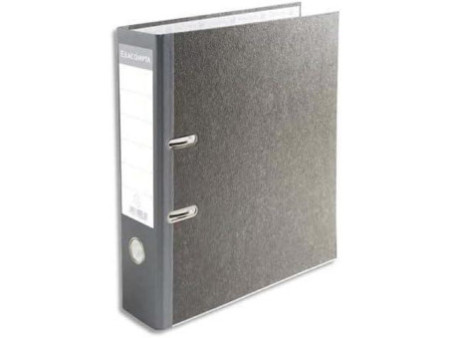EXACOMPTA Classeur à levier papier marbré, A4, 70 mm, gris