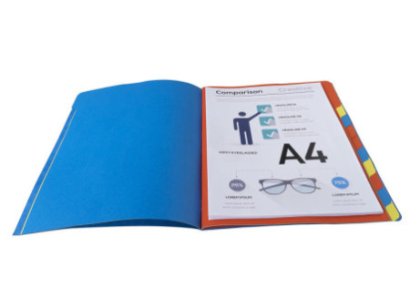 EXACOMPTA Trieur, A4, carton, 12 compartiments, vert