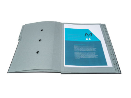 EXACOMPTA Trieur Ordonator, A-Z, A4, 24 compartiments, noir