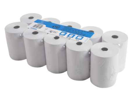 EXACOMPTA Bobine thermique pour caisses, 80 mm x 44 m