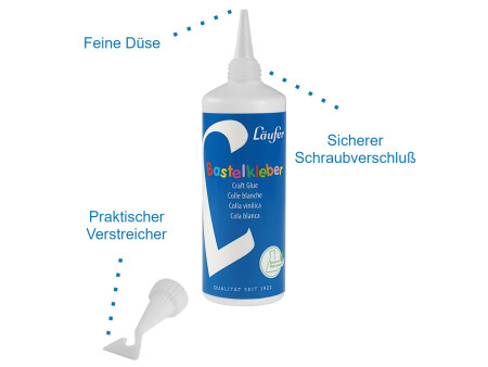 Läufer Colle de bricolage, 100 g, flacon avec capuchon