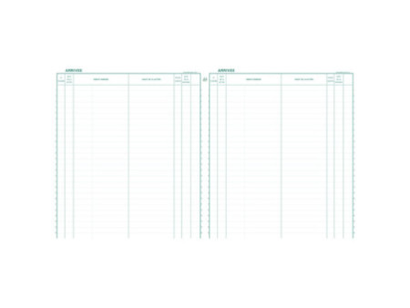 EXACOMPTA Registre 'Enregistrement du courrier', 200 pages