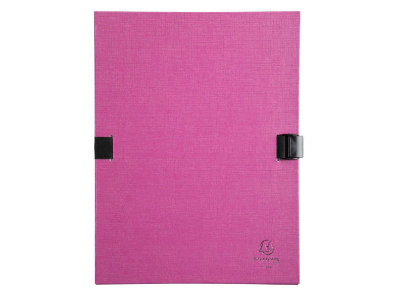 EXACOMPTA Chemise à dos extensible N'CLIP, A4, violet
