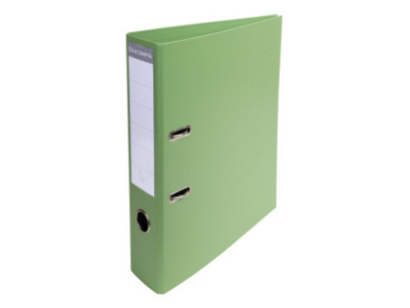 EXACOMPTA Classeur à levier PVC Premium, A4, vert anis