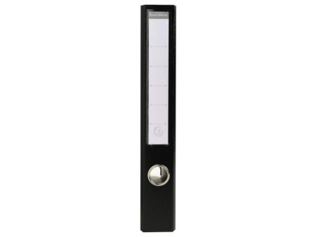 EXACOMPTA Classeur à levier PVC Premium, A4, 50 mm, noir