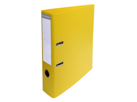EXACOMPTA Classeur à levier PVC Premium, A4, 70 mm, jaune