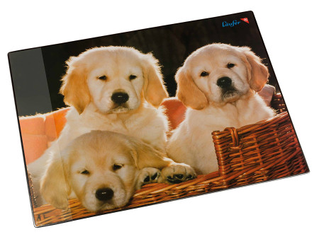 Läufer Sous-main chiens, 400 x 530 mm