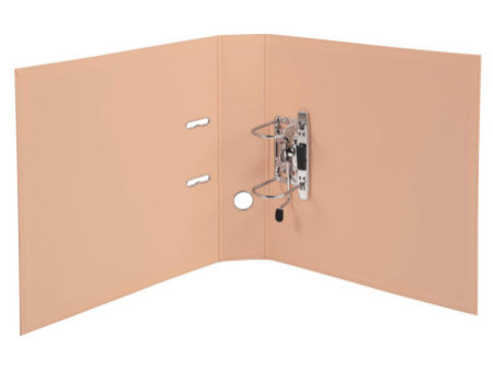 EXACOMPTA Classeur à levier PVC Premium, A4, 70 mm, saumon