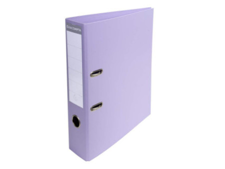 EXACOMPTA Classeur à levier PVC Premium, A4, 70 mm, lilas