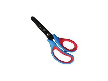Läufer Ciseaux de bricolage ergonomiques, L: 130mm,vert/bleu