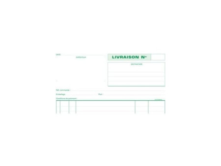 EXACOMPTA Manifold 'Livraisons', 297 x 210 mm, tripli