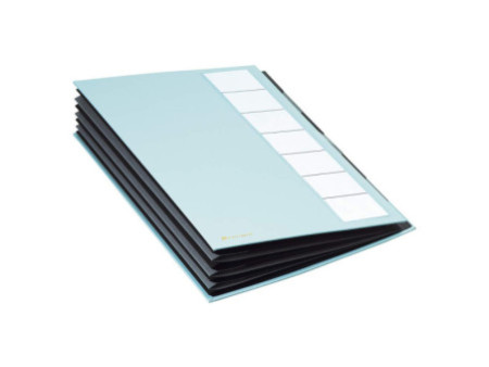 EXACOMPTA Trieur Harmonika, PP, 7 compartiments, assorti