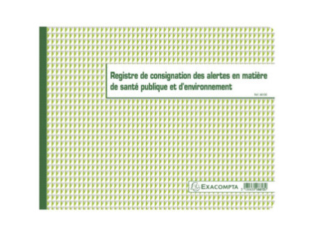 EXACOMPTA Piqûre 'Registre de consignation', 240 x 320 mm