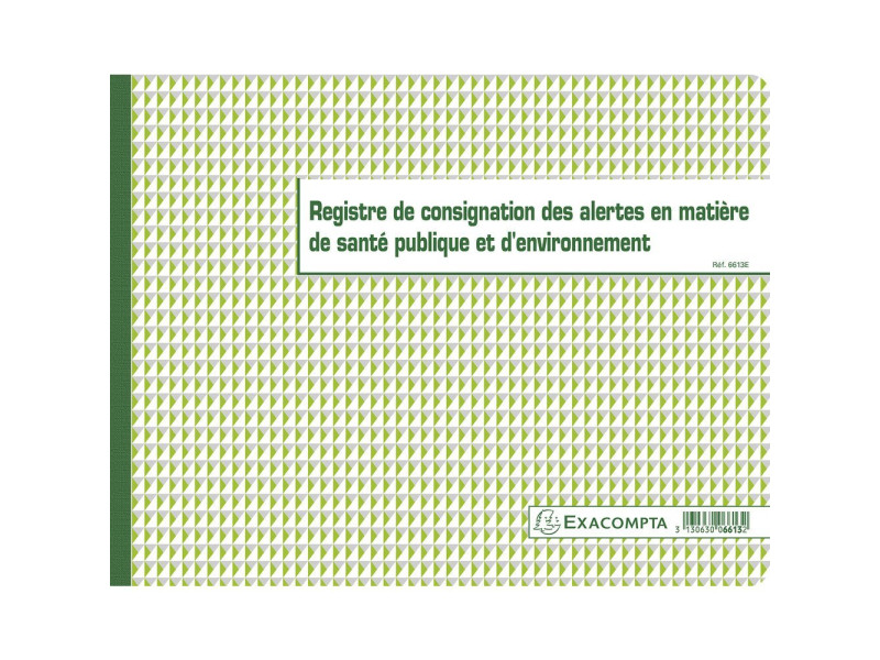 EXACOMPTA Piqûre 'Registre de consignation', 240 x 320 mm