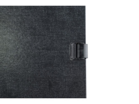 EXACOMPTA Chemise à dos extensible N'CLIP, A4, noir