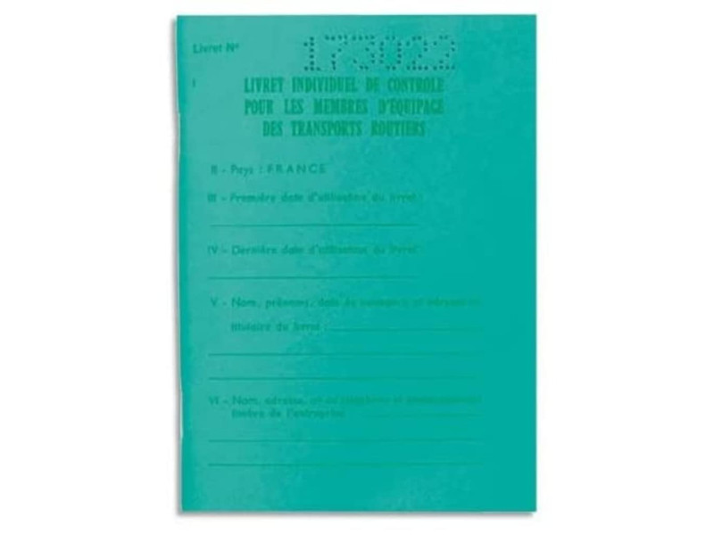 EXACOMPTA Carnet pour transporteurs, 148 x 105 mm