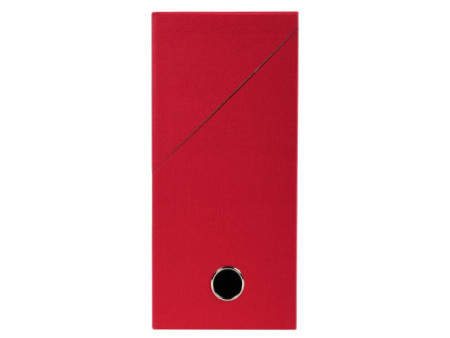 EXACOMPTA Boîte transfert papier toilé, A4, rouge