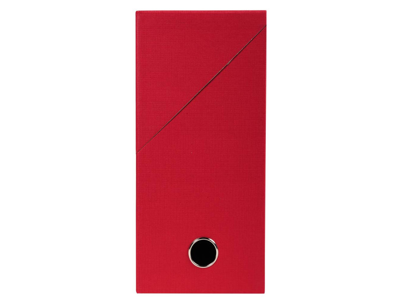 EXACOMPTA Boîte transfert papier toilé, A4, rouge