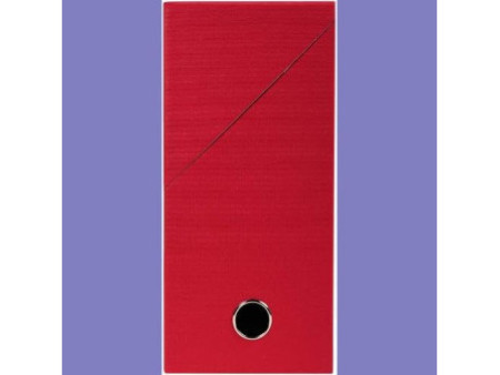 EXACOMPTA Boîte transfert papier toilé, A4, rouge