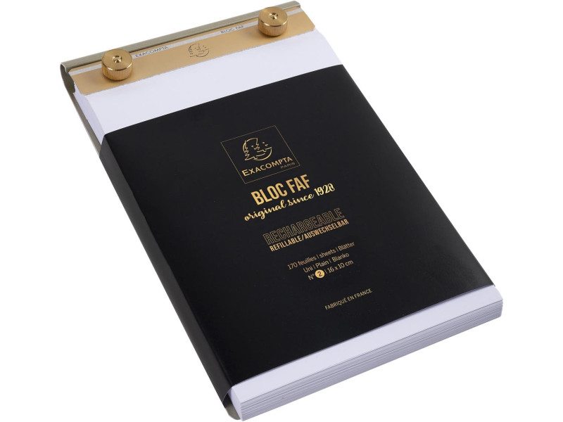 EXACOMPTA Bloc-notes 'BLOC FAF', 160 x 100 mm, uni