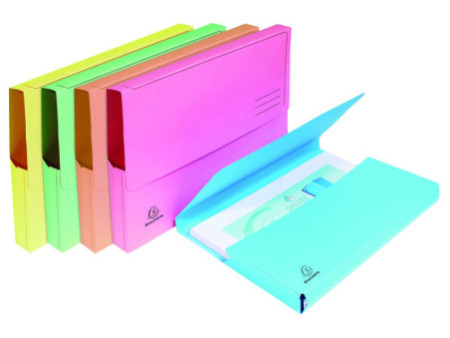 EXACOMPTA Pochette document Jura pastel, A4, assorti