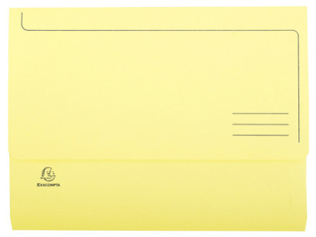 EXACOMPTA Pochette document Jura pastel, A4, jaune
