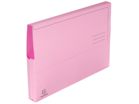 EXACOMPTA Pochette document Jura pastel, A4, rose