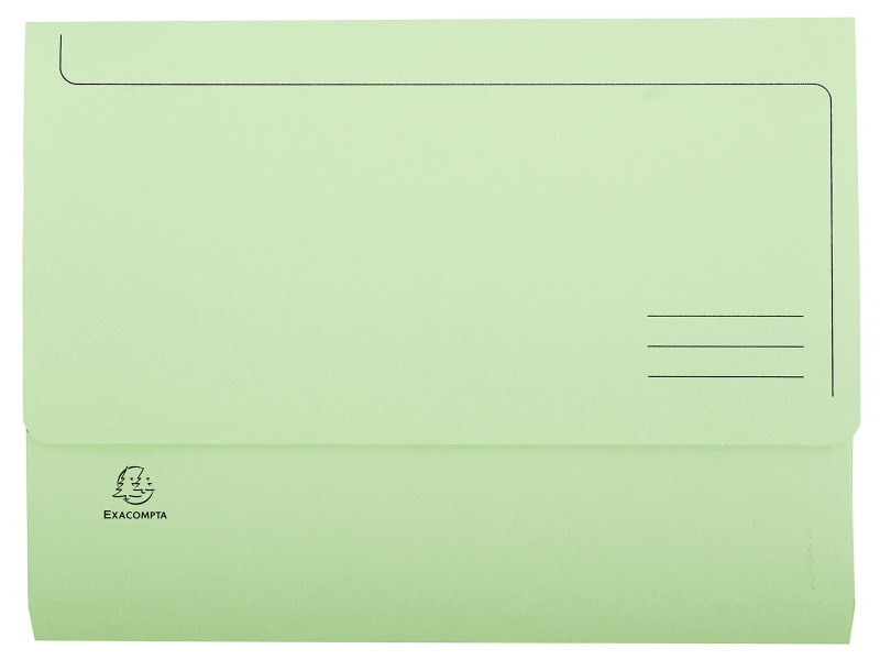 EXACOMPTA Pochette document Jura pastel, A4, vert
