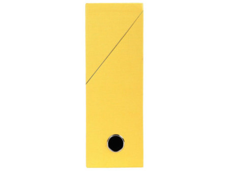 EXACOMPTA Boîte transfert papier toilé, A4, jaune
