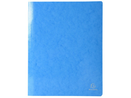 EXACOMPTA Chemise à lamelle Iderama, A4, carton, bleu clair