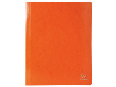 EXACOMPTA Chemise à lamelle Iderama, A4, carton, orange