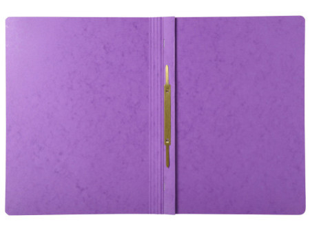 EXACOMPTA Chemise à lamelle Iderama, A4, carton, violet