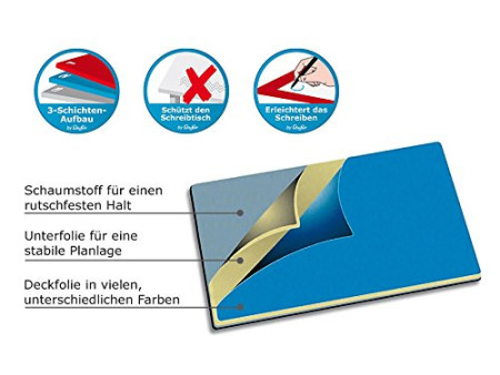 Läufer Sous-main DURELLA Flexoplan DS, noir