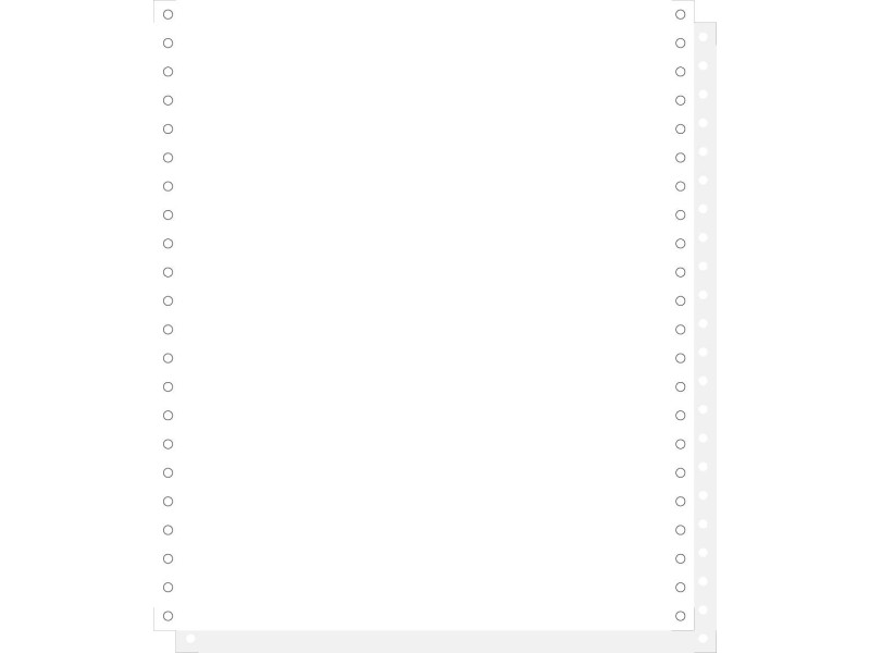 EXACOMPTA Papier listing en continu, 240 mm x 11' (27,94 cm)