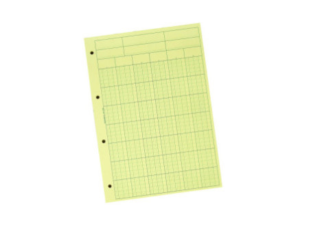 EXACOMPTA Bloc de contrôle comptable, 297 x 210 mm