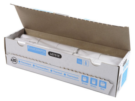 EXACOMPTA Bobines thermiques pour caisses, 57 mm x 18 m