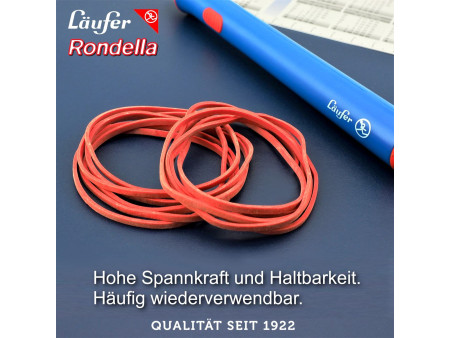 Läufer Bracelet élastique RONDELLA, 80 x 2 mm, 1.000 g