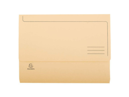 EXACOMPTA Pochette document Jura pastel, A4, sable