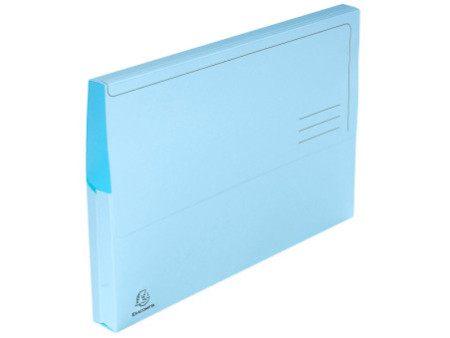 EXACOMPTA Pochette document Jura pastel, A4, bleu