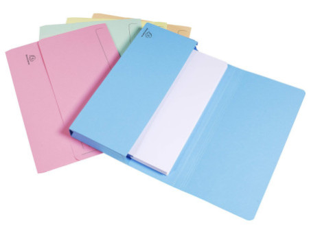 EXACOMPTA Pochette document Jura pastel, A4, bleu