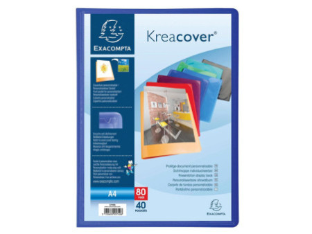 EXACOMPTA Protège-documents Kreacover, PP, A4, assortis