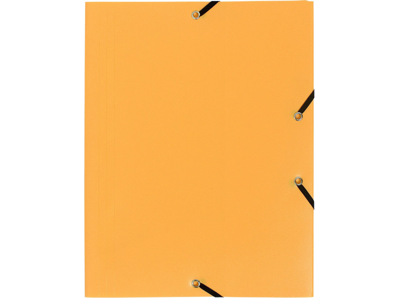 EXACOMPTA Chemise à élastiques Opaque Eco, PP, A4, jaune