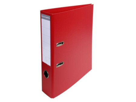 EXACOMPTA Classeur à levier PVC Premium, A4, 70 mm, rouge