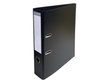 EXACOMPTA Classeur à levier PVC Premium, A4, 70 mm, noir