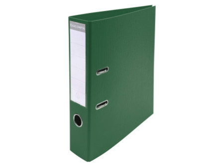 EXACOMPTA Classeur à levier PVC Premium, A4,70 mm,vert foncé