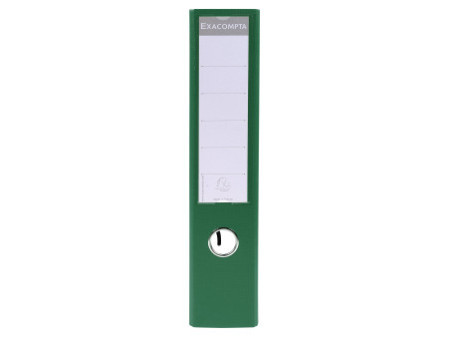 EXACOMPTA Classeur à levier PVC Premium, A4,70 mm,vert foncé