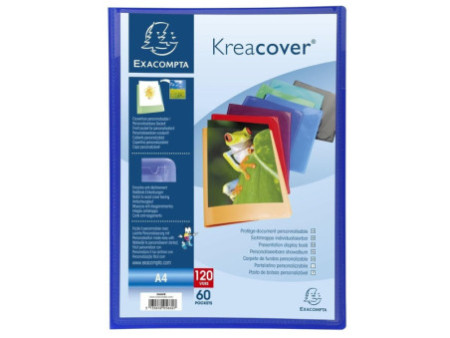 EXACOMPTA Protège-documents Kreacover, A4, PP, assorti